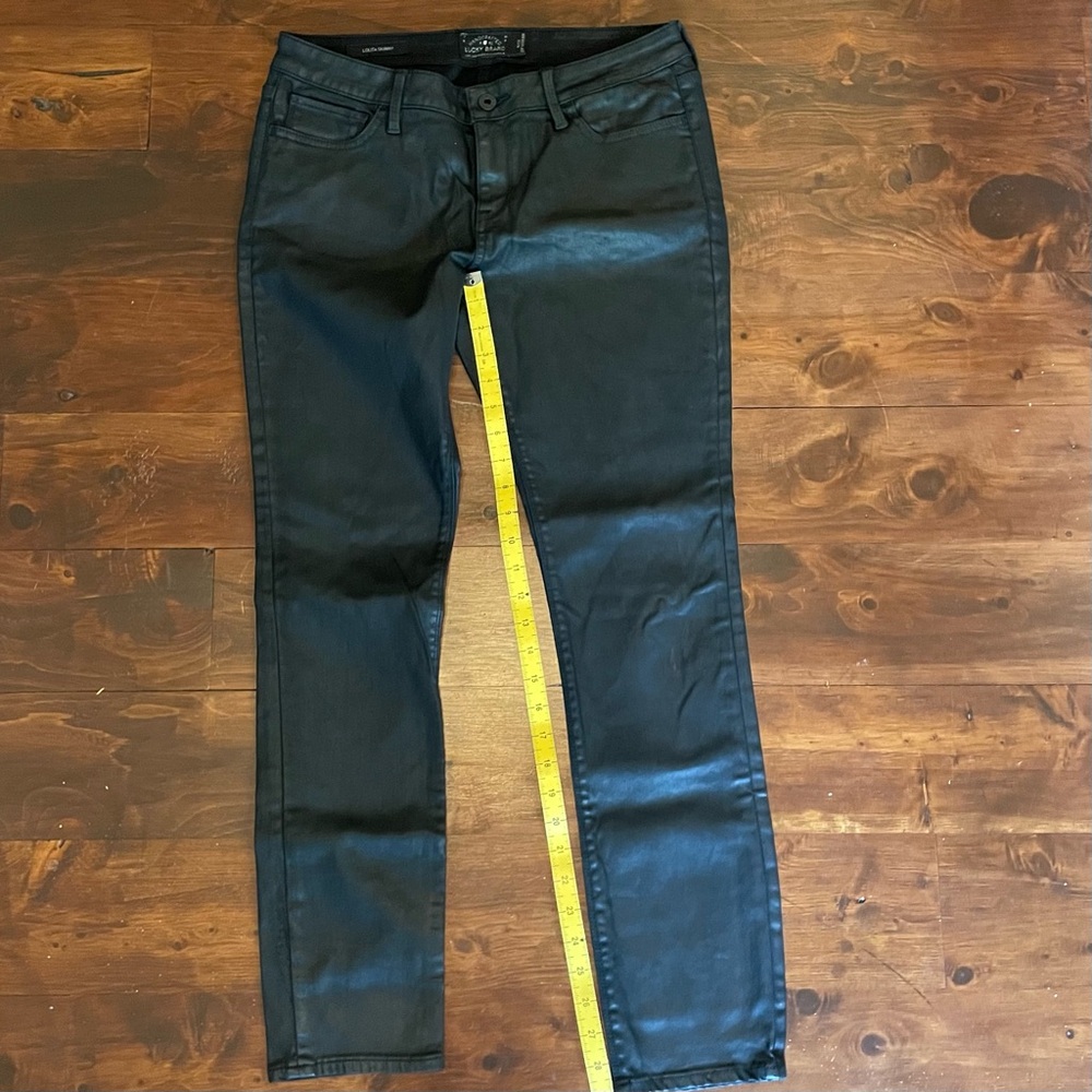 Lucky Brand Black Skinny Jeans Sleek Stretchy Fit